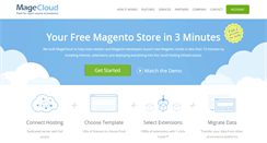 Desktop Screenshot of magecloud.net